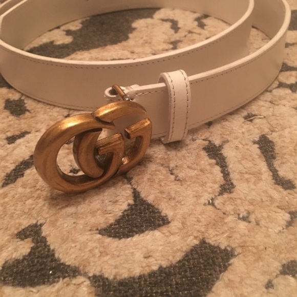 %100 Authentic white Gucci belt, like new - Picture 4 of 4